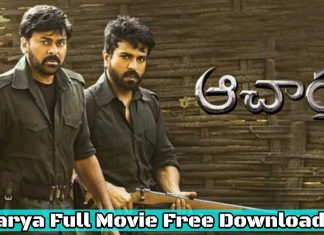Acharya Full Movie Download